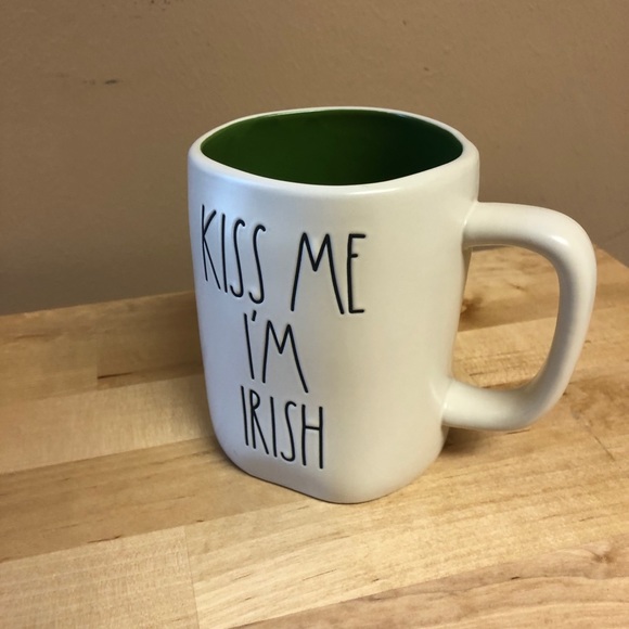Rae Dunn Other - New Rae Dunn Kiss Me Mug St. Patrick’s Day